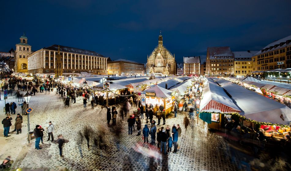 Christmas market, Nuremberg, Germany, Bavaria