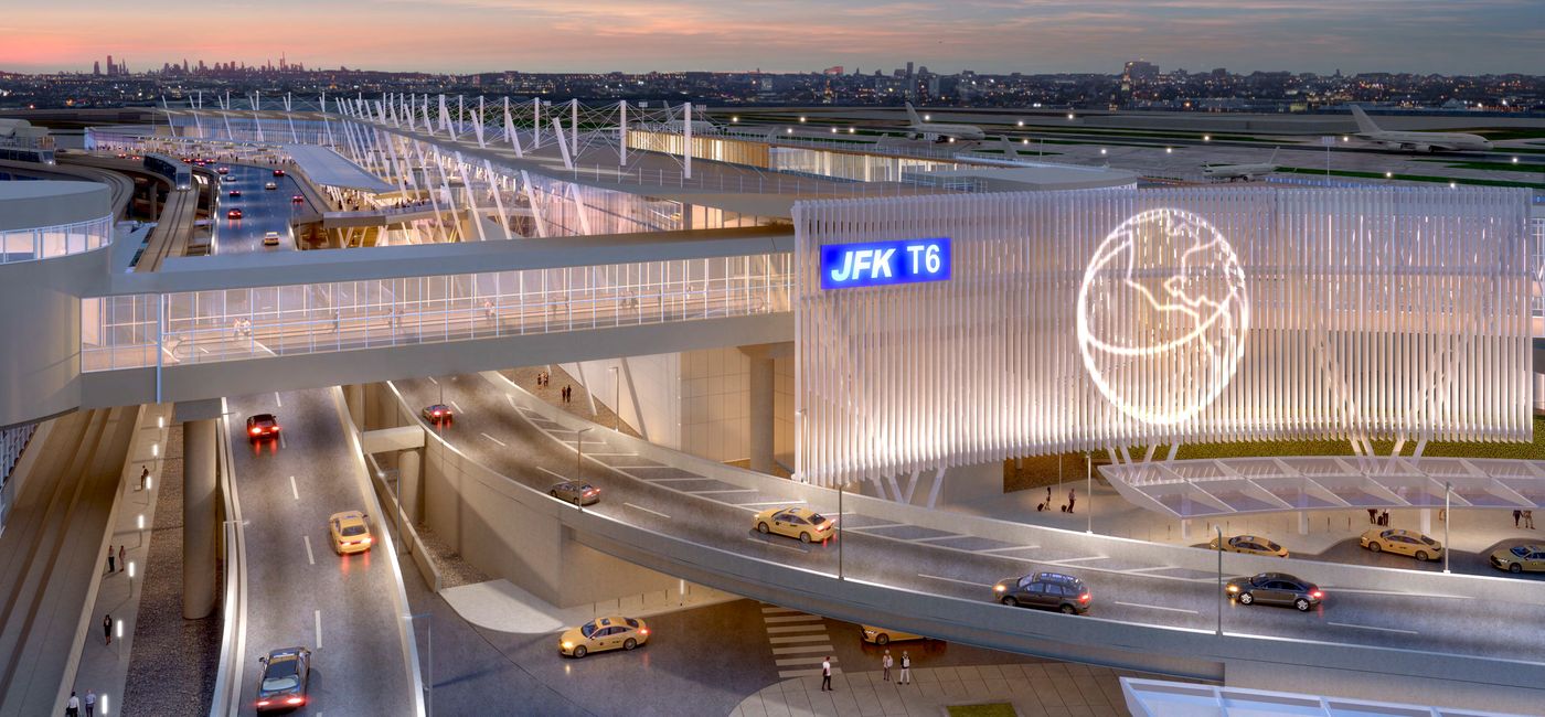 Image: A rendering of the upcoming Terminal 6 at JFK. (Courtesy JetBlue)