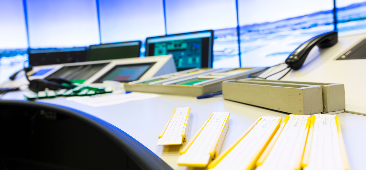 Image: Air Traffic Control desk. (photo courtesy of Cylonphoto / iStock / Getty Images Plus)